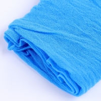 Капрон для кукол и цветов, набор 4 шт., размер 1 шт. &mdash; 45 &times; 6 см, цвет небесный