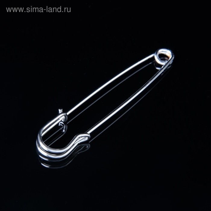 Булавка &laquo;Простая&raquo; 7 см, цвет серебро