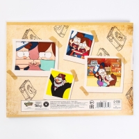 Альбом для рисования А4, 40 листов 100 г/м&sup2;, на скрепке, Гравити Фолз