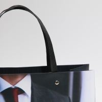 Пакет подарочный, упаковка, &laquo;Лучший мужчина&raquo;, 30 х 20 х 10 см