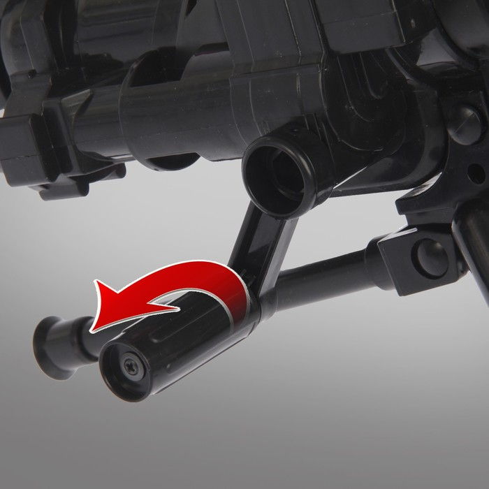 Автомат &laquo;Миниган&raquo;, стреляет мягкими пулями