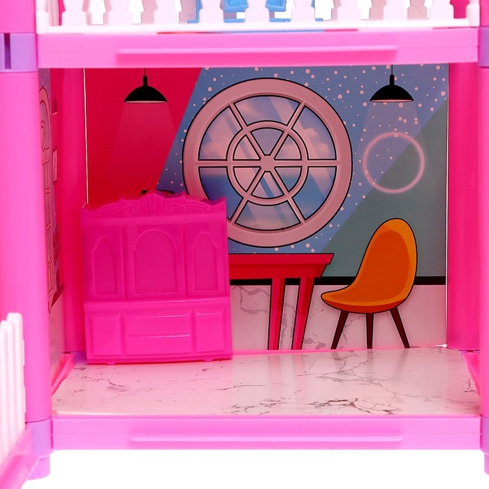 Кукольный домик &laquo;Яркая мечта&raquo;, с аксессуарами