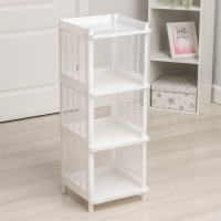 Этажерка напольная 4-х секционная Альтернатива &laquo;Лайт&raquo;, цвет белый