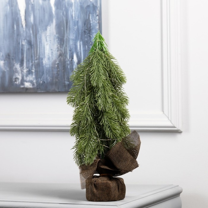 Фигура светодиодная &laquo;Пихта&raquo; 36 x15 x 15 см, 20 LED, батарейки AG13x3 (в комплекте), свечение тёплое белое