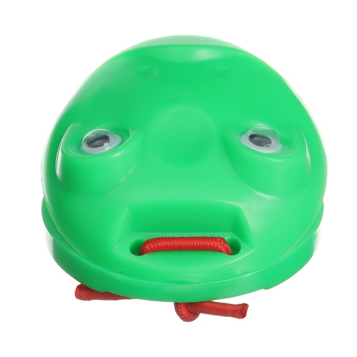 Кастаньеты &laquo;Лягушата&raquo;, 2 шт., музыкальный инструмент, цвет МИКС, Крошка Я