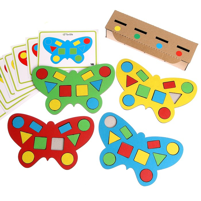 Сортер-мозаика &laquo;Бабочки&raquo;