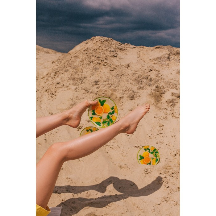 Тортовница стеклянная с лопаткой Доляна &laquo;Дольче&raquo;, d=30 см, лопатка 26,5&times;7 см