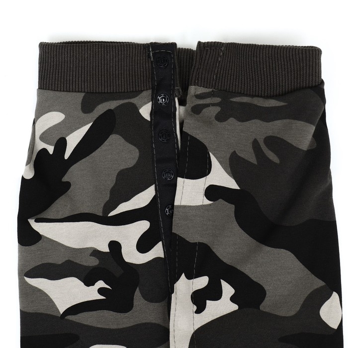 Попона послеоперационная, хлопок, размер XS (ДС 22, ОГ 28-35 см, вес 2-4 кг), камуфляж