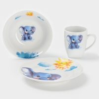 Набор посуды 3 предм. Слоник И.У.