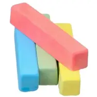 Мелки цветные школьные, набор 4 шт. &laquo;Тачки&raquo;, прямоугольные