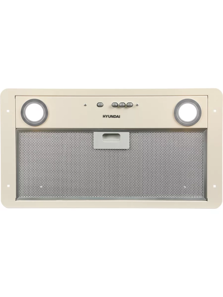 Вытяжка встраиваемая HBB 6035 BE бежевый управление