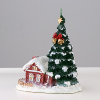 Свеча декоративная "Зимний праздник", 8х11,5х13,5 см