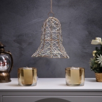 Светодиодная фигура &laquo;Колокол&raquo; 20х15х15 см, 20 LED, батарейки AAx2 (не в комплекте), свечение теплое белое