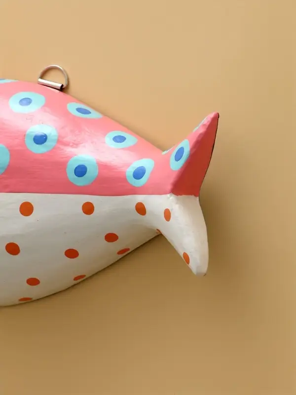 Панно &laquo;Рыба-хищник&raquo;, 22&times;12&times;5 см, дерево, разноцветное