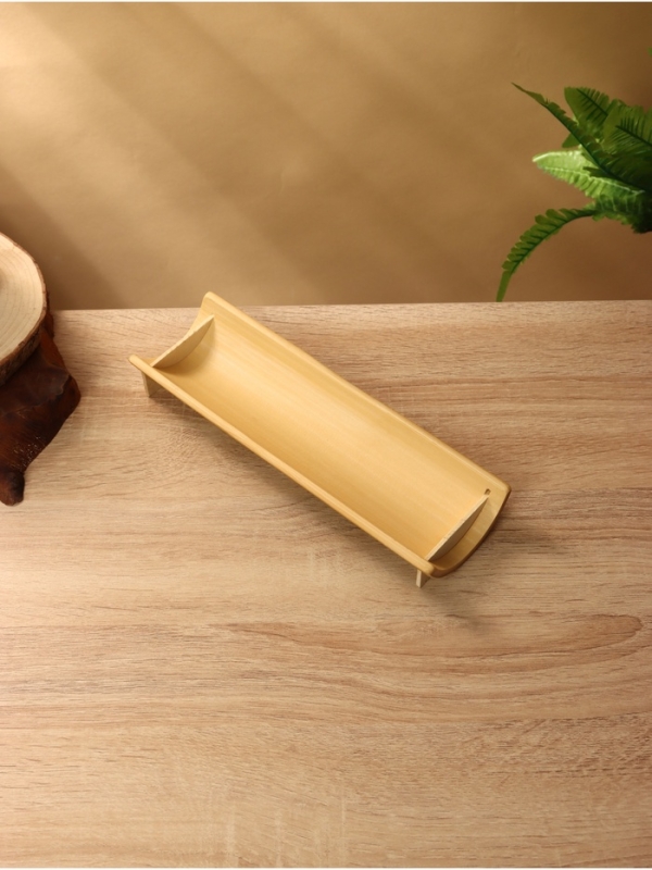 Блюдо 25 см, бамбук