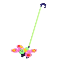 Каталка на палочке &laquo;Бабочка&raquo;, цвета МИКС