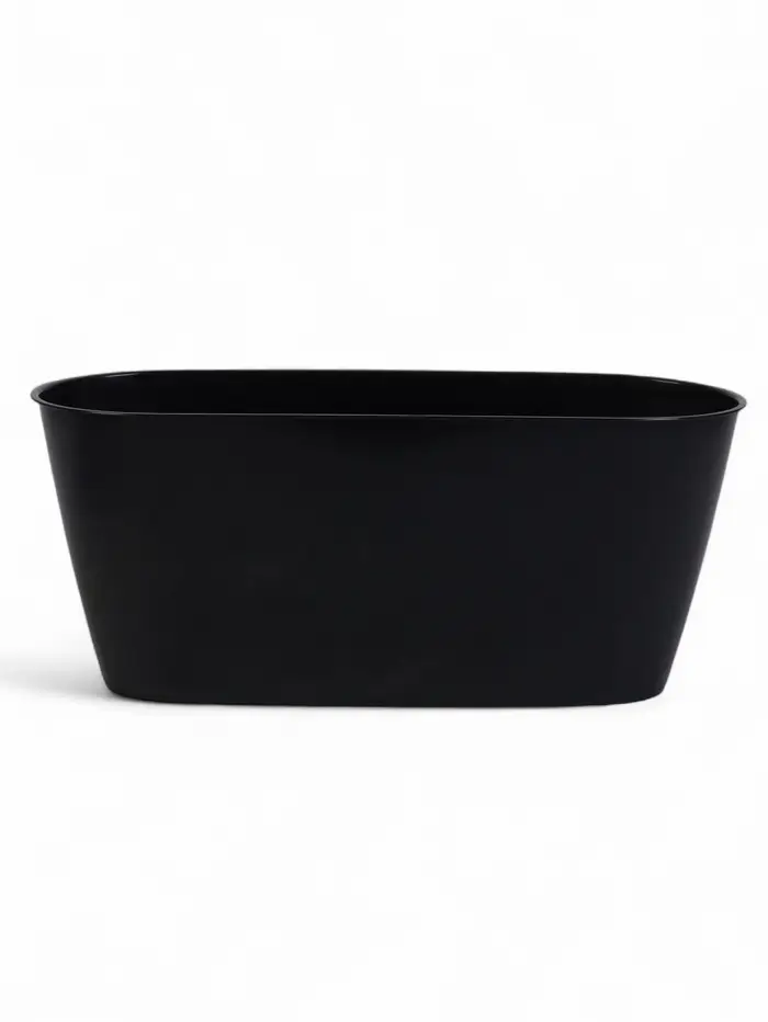 Горшок для цветов "Laurel" 35,4х15,2х15 см, 5 л с дренажной вставкой, бежевый