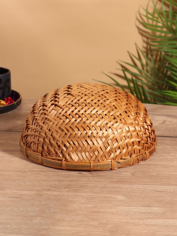 Чаша плетеная, 26 см, бамбук
