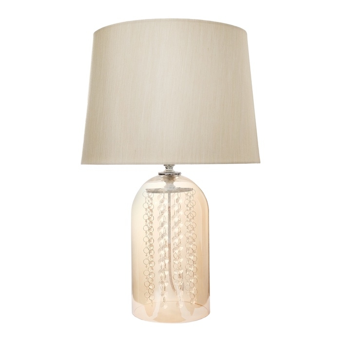 Настольная лампа с абажуром RISALUX &laquo;Фолио&raquo;, Е27, 40 Вт, 33&times;33&times;56 см