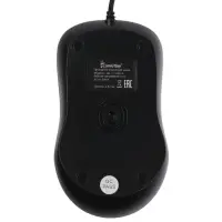 Комплект клавиатура и мышь Smartbuy ONE SBC-114282-K, проводной,мембранная,2400dpi, черный