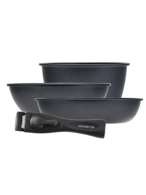 Набор посуды 24 26 см и ковш EasyKeep4DG съемная ручка