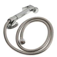 Смеситель для биде ZEIN Z4200, с гигиеническим душем, нерж. сталь, картридж 35 мм, хром