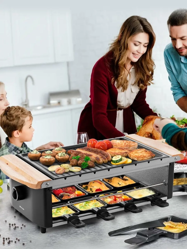 Раклетница - гриль КТ-1650 - 1200 Вт