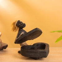 Шкатулка &laquo;Абориген хранитель&raquo;, 14&times;15&times;16 см, дерево