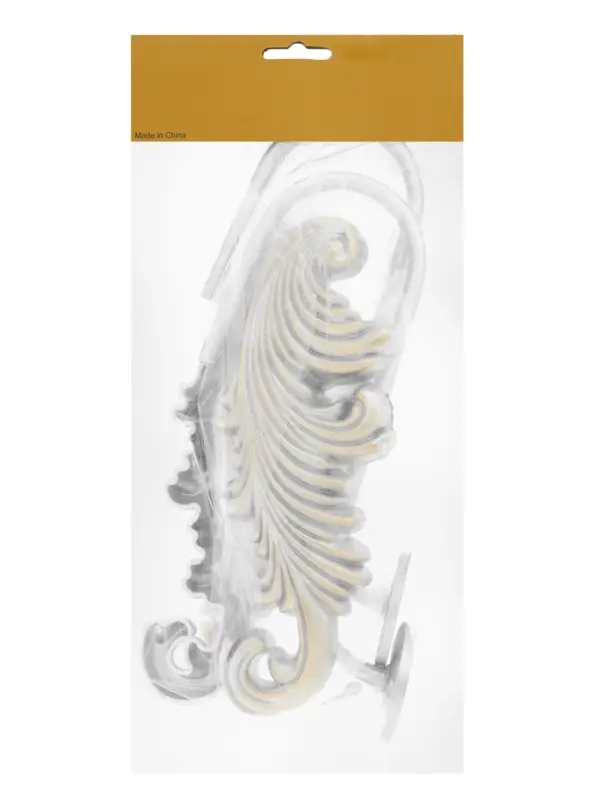 Крючок для штор CAPPIO KS042, цвет серебро с золотом, набор 2 шт