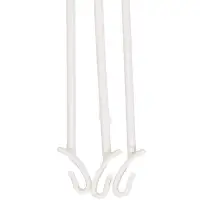 Подвес для кашпо "Ирис" 48 см, белый