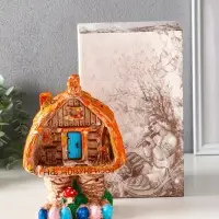 Копилка "Избушка на курьих ножках" 20х14,5х10 см