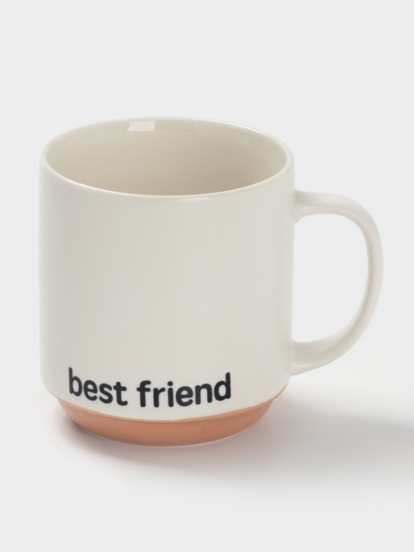 Кружка Доляна "Best friend" 12х9х10 см, цвет белый