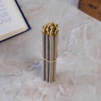 Свеча магическая медовая с травами для защиты семейного очага &laquo;Иван да Марья&raquo;, 12 штук