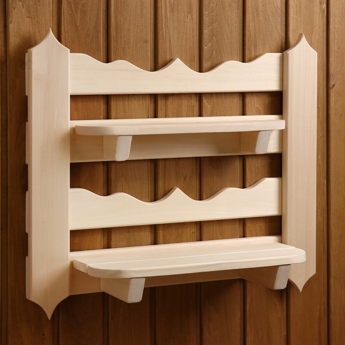 Полка резная, 54&times;48&times;14 см