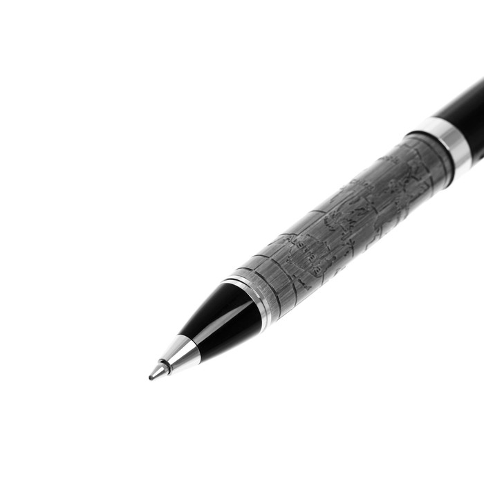 Ручка шариковая, подарочная, в кожзам футляре, &laquo;Карта&raquo;