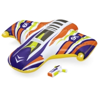 Плотик для плавания &laquo;Самолёт&raquo;, детский, 117х107 см, с водным пистолетом, 41503