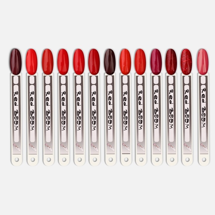 Гель лак для ногтей &laquo;RED BOOM&raquo;, 3-х фазный, 8 мл, LED/UV, цвет (71)