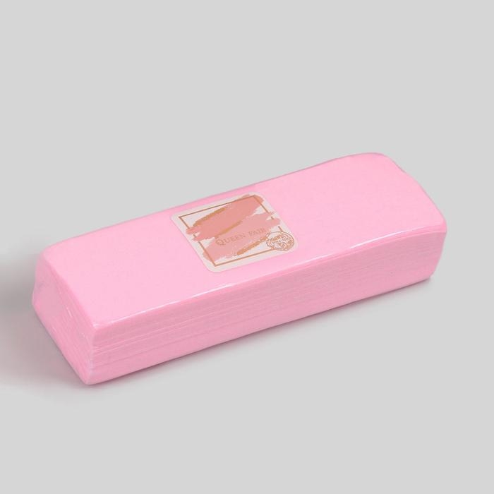 Полоски для депиляции, 20 &times; 7 см, 100 шт, цвет розовый