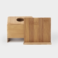 Салфетница Доляна &laquo;Комфорт&raquo;, 12&times;9 см, бамбук