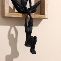 Сувенир "Опора" полим. смола, манговое дерево 24х14х45 см