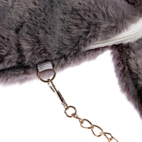 Сумка детская &laquo;Зайчик&raquo;, 26&times;19&times;2см, цвет серый