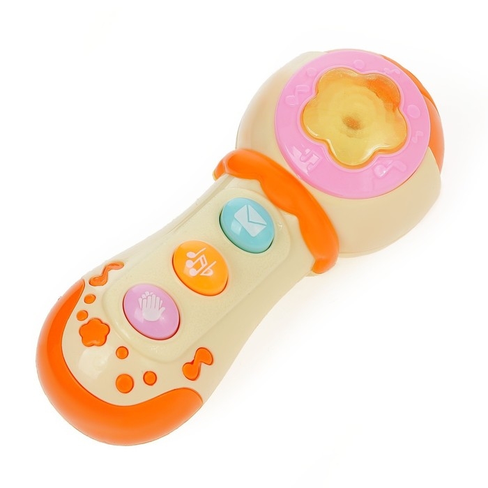Музыкальная игрушка &laquo;Микрофон&raquo;, свет, звук, МИКС
