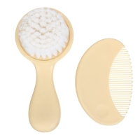 Набор для ухода за волосами &laquo;Леопард&raquo; (щетка+ расческа), цвет бежевый