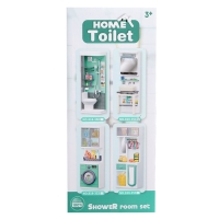 Набор мебели для кукол &laquo;Уборная&raquo;, раковина, зеркало, аксессуары