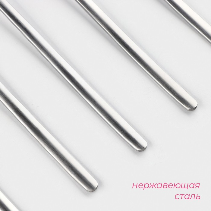 Набор вилок столовых из нержавеющей стали Доляна Sentiment, h=22 см, 6 шт