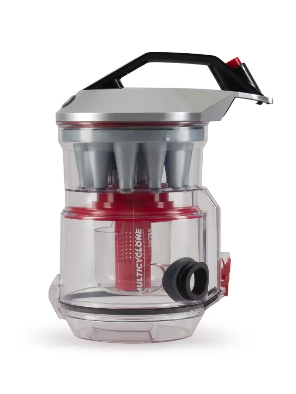 Пылесос HYV-C2950 2400Вт черный-красный модерация