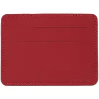 Чехол для карточек Shall Simple, красный