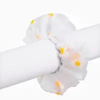 Резинка для волос &laquo;Ромашка&raquo; белая, Принцессы