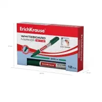 Маркер для доски, 2,0 мм, ErichKrause W-110, круглый, зелёный