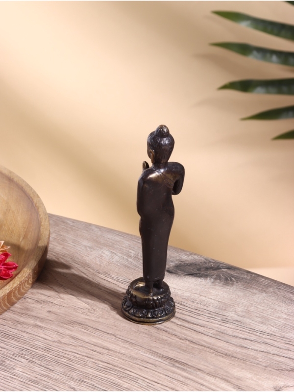 Сувенир бронза "Будда" 5х5х17 см